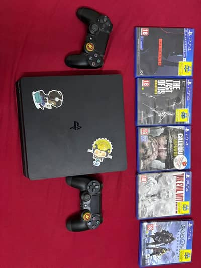 PS4 SLIM 500 GB BUNDDLE