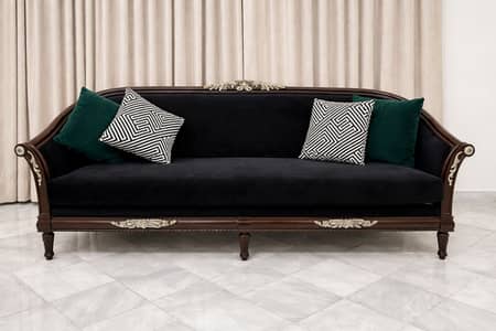 5-Seater Sheesham Wood Sofa