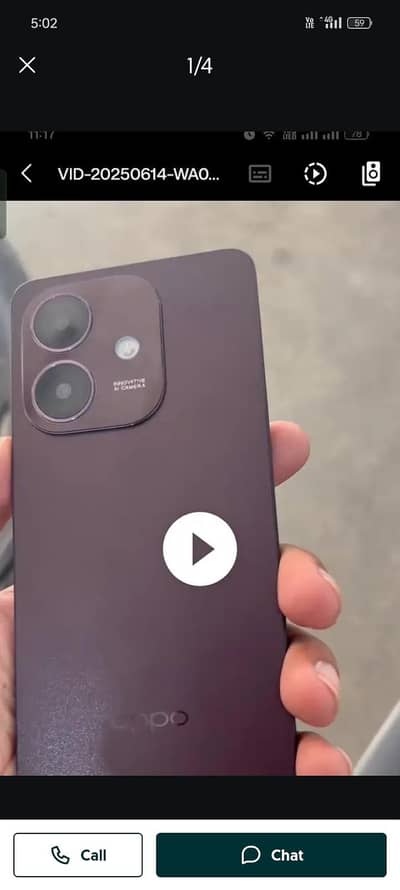 oppo a3x with only box 4gb ram 64gb rom 10/10 condition