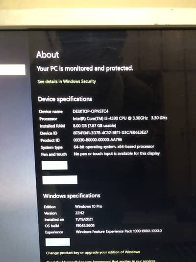 PC with LCD for sale