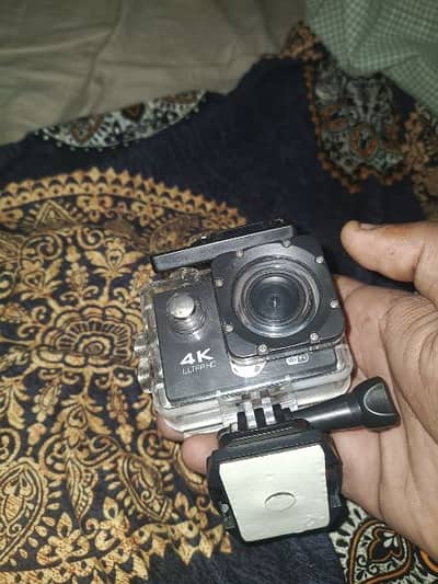 4k GoPro Vlogging Camera with Waterproof Case