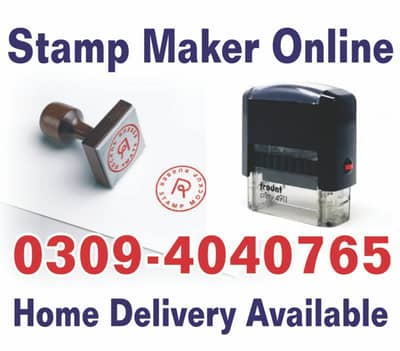 Paper Embossed Stamp Maker Letterhead Printing Rubber Stamp Making
