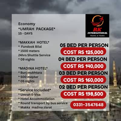 Family Umrah , Umrah packages, Visa Services, Ramzan Umrah, In Karachi