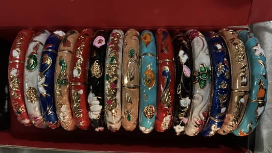 Beautiful floral Bangles