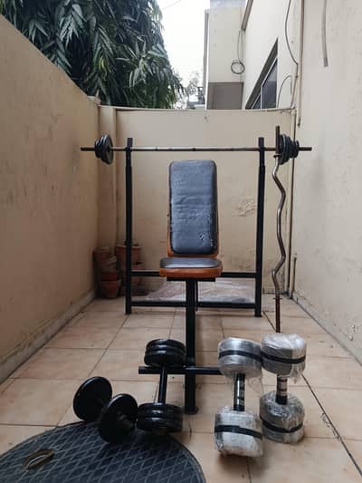 Home gym setup
