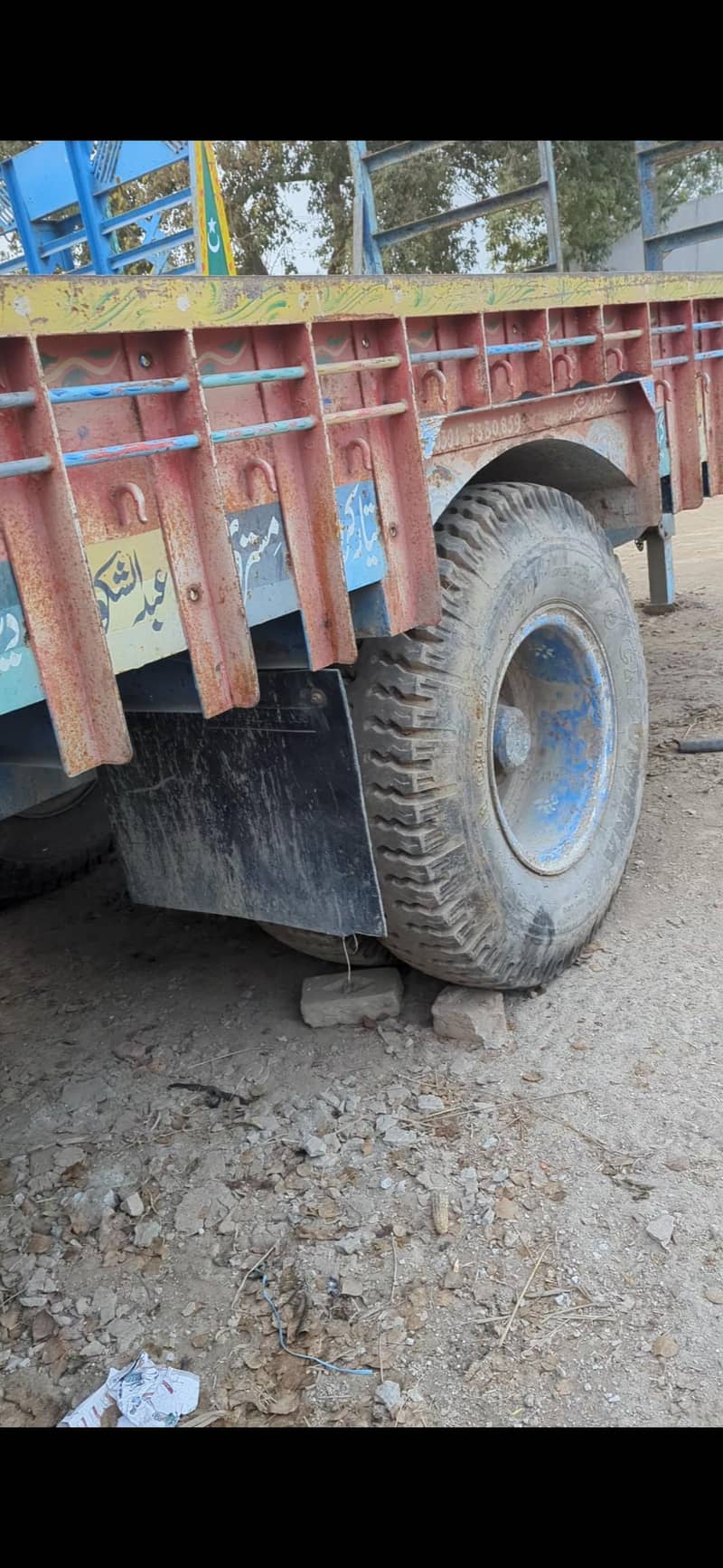 ٹرالا برائے فروخت ہ ٹرالا برائے فروخت ہے۔ چاروں ٹائر نئے ہیں 9
