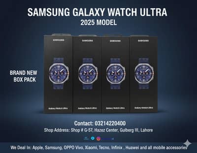 Samsung Galaxy Watch Ultra – 2025 Model | Box Pack | Brand New