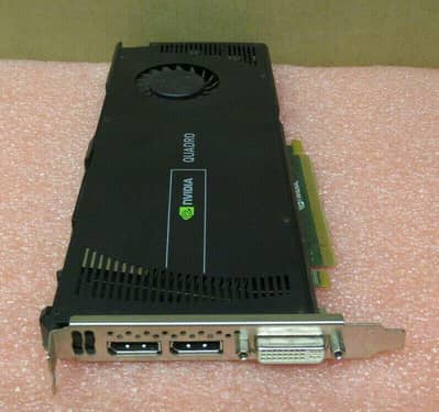 Nvidia Quadroo 4000 2GB DDR 5 256 Bits