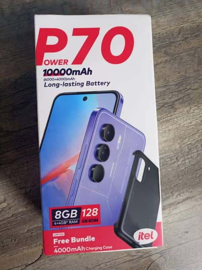 itel p70 with power Bank pta approved