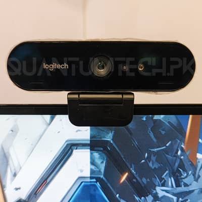 Logitech BRIO 4K Windows Hello HDR Noise Cancelling Mics Webcam Camera