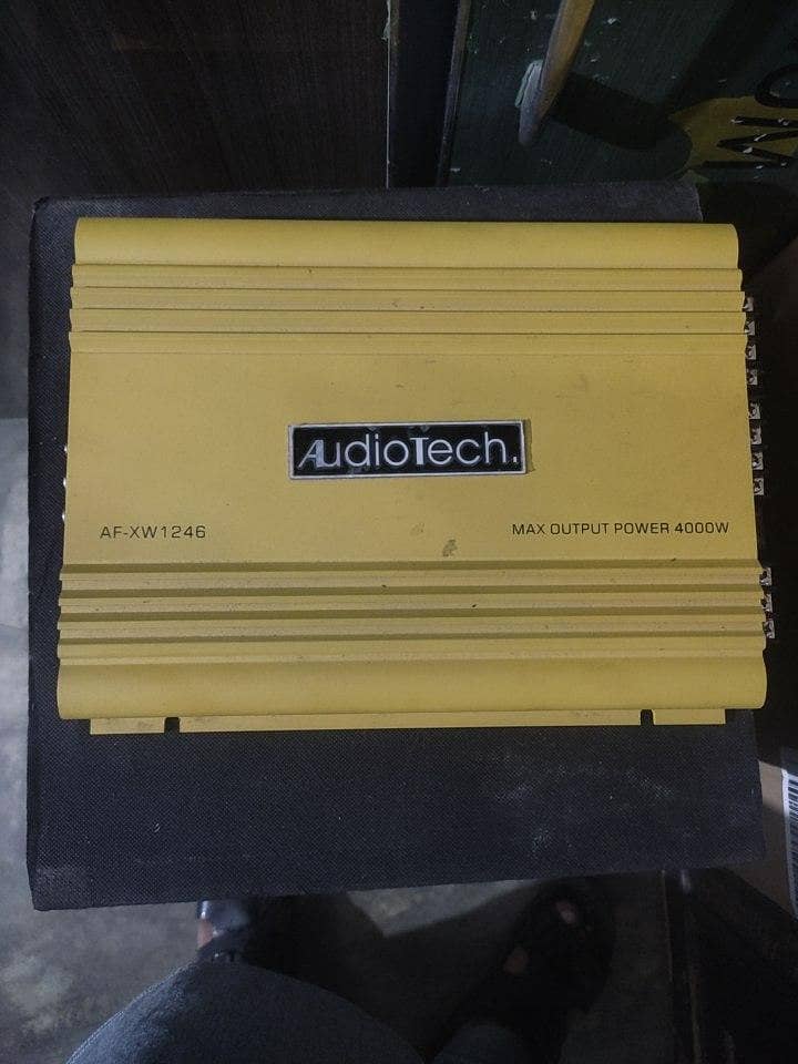 amplifier +soeaker 4