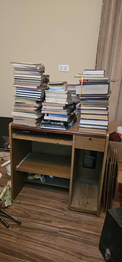 study/ computer table available for urgent sale. solid construction