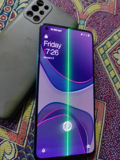 one plus 8T 12/256 dual sjm screen me line hai