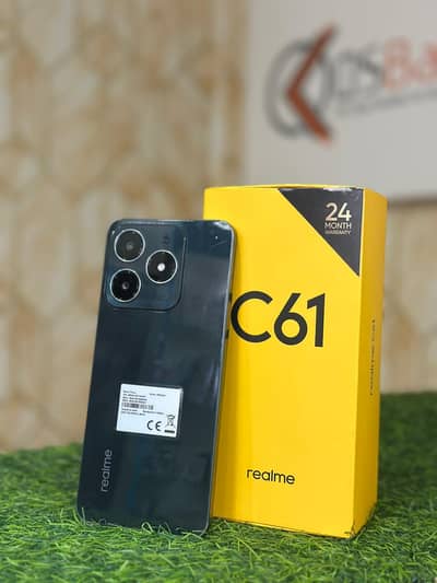 Realme C61 6gb Ram 128gb Storage With Box & Charger