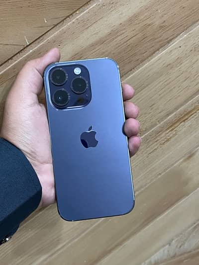 iPhone 14pro JV deap purple battery health 74 (256gb) 10by10 condition