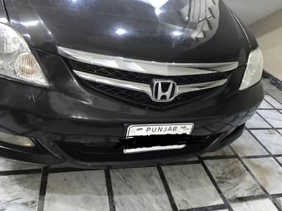 Honda city 2007 all Punjab number home used
