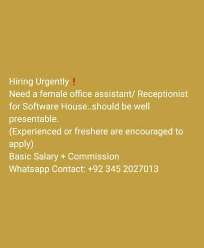 HR and Office Assistant