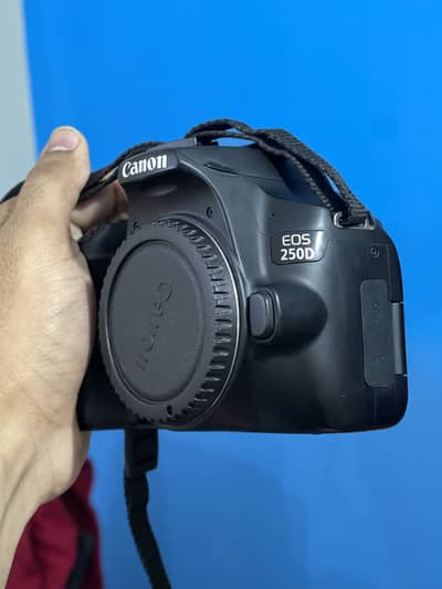 Canon 250D DSLR Camera + 2 Lenses (Complete Kit for Sale)