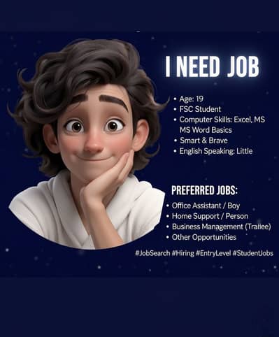 I am looking for a job opportunity