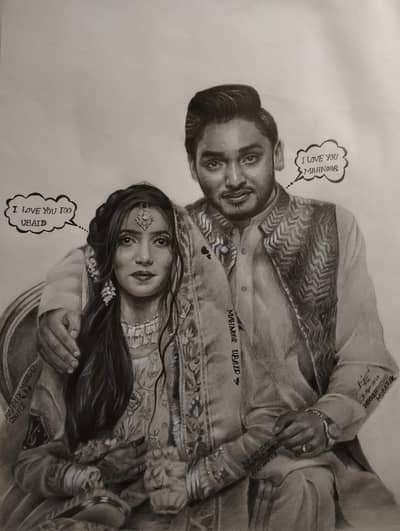 Realistic Face Sketch – Handcrafted with Precision