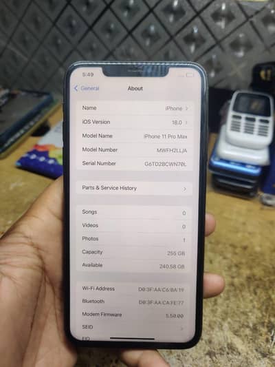 11pro max factory unlocked  256gb