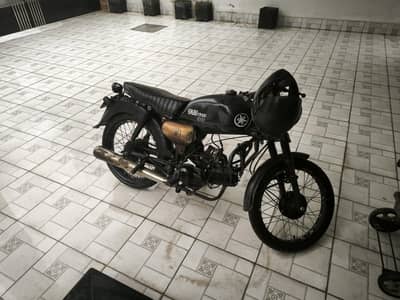 Yahama YD100, Modified to Cafe Racer