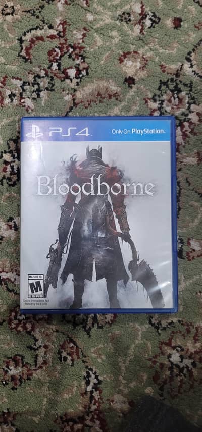 bloodborne ps4 cd blue-ray disk good Condition