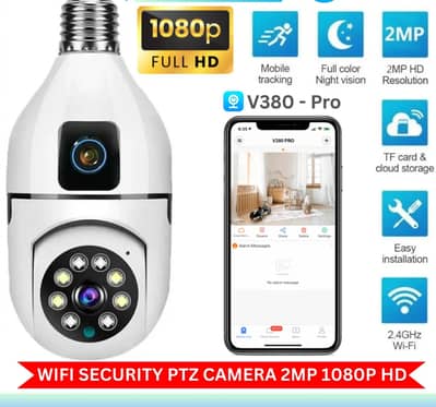 WiFi Camera Single Dual And 3 With 2MP 1080P 360° Rotation View Outdo