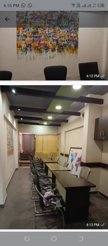 450 sqft fully furnished shop jami com st 8 in front of T @ 95k final. ShahBaz BaLoch 0322.5996882