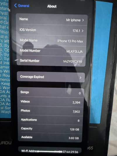 Iphone 13 pro max PTA approved