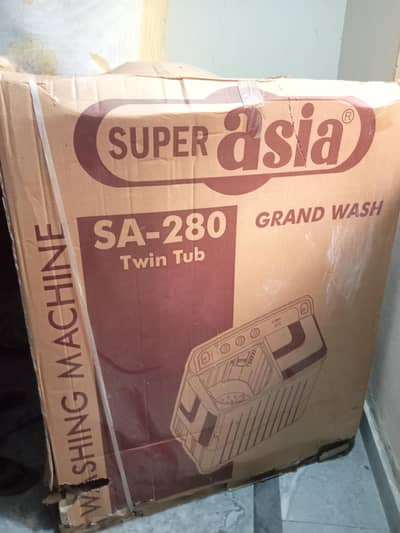 Super Asia Washing machine  SA 280 Grand Wash