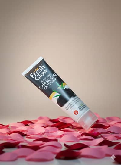 Charcoal face wash