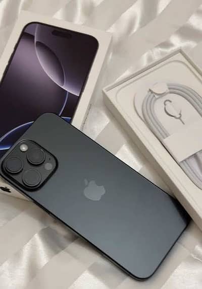 Iphone 16 Pro max jv 100 battery health only 102 cc full box warranty