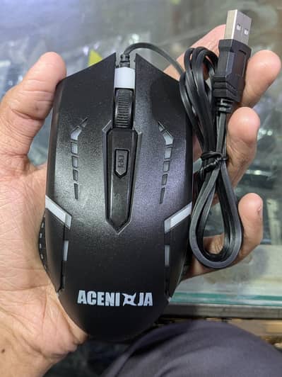 basic wired gaming mouse from the brand Aceninja.