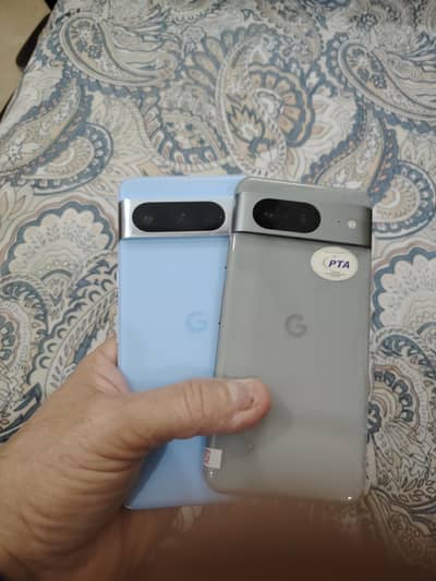 GOOGLE PIXEL 8Pro12/256 and 8 8/128gb dual sim Pta approved