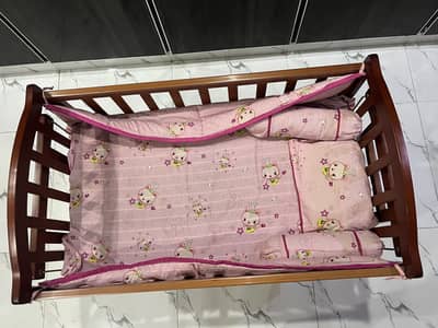 Baby Italian Wooden Cot (Tinnies)