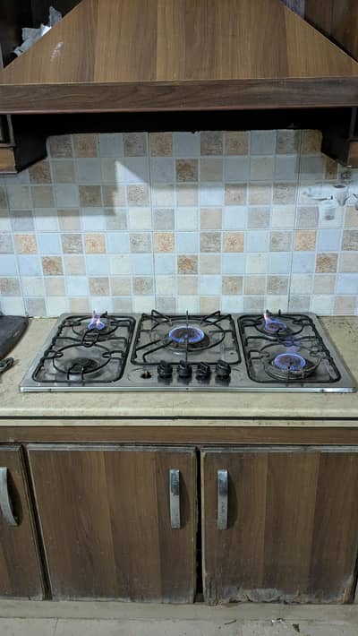 5 burner stove good running