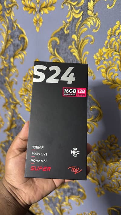 Itel s24 PTA Aproved 8+8/ 128GB