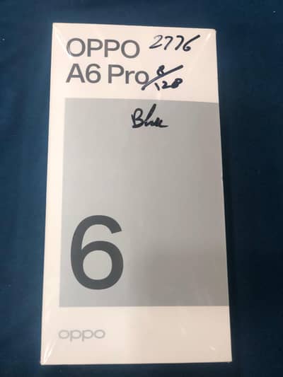 Oppo A6 pro 8/128  just open box