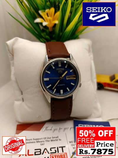 Seiko 5 Citizen Orient Automatic Pre-Owned watch Japan 03161737353