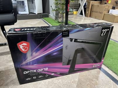 Msi Optics G273 27" FHD 10Bit 165hz Gaming Monitor