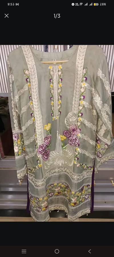 Fancy embroidered Dress