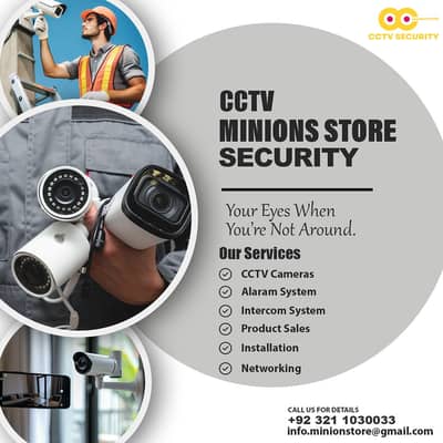 2MP Dahua & Hikvision CCTV Cameras with Installation Package-Cctv