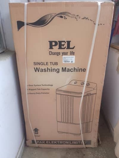 Pel washing machine unused (negotiable)