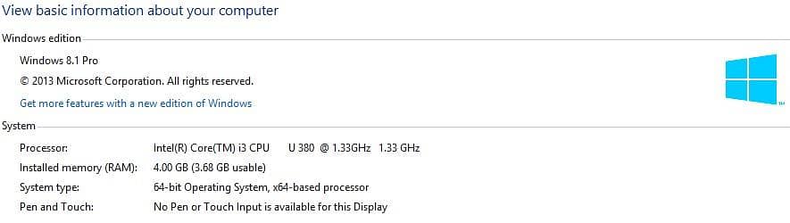 Acer Aspire 1830 Core i3 | 4GB RAM | 350 GB