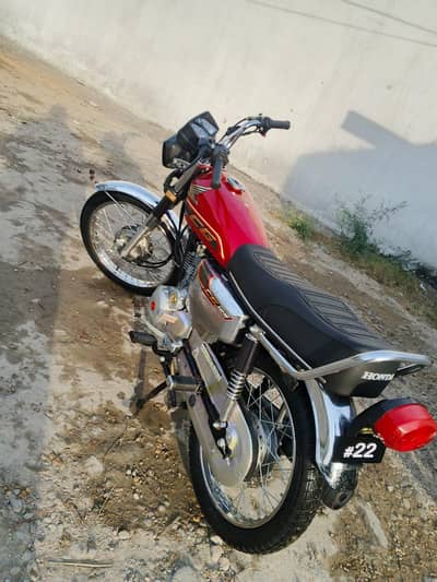 Honda cg 125 special edition gold 2022 model unregistered 03170812992