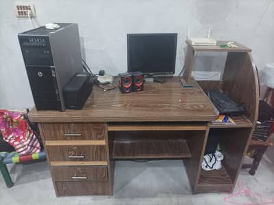 computer table and iron stand both uses
