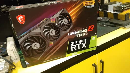 MSI gaming trio z rtx 3060 12gb new import
