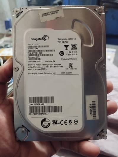 Seagate 250gb Hdd