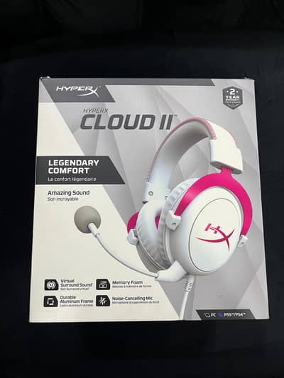 Hyper X cloud 2  white edition